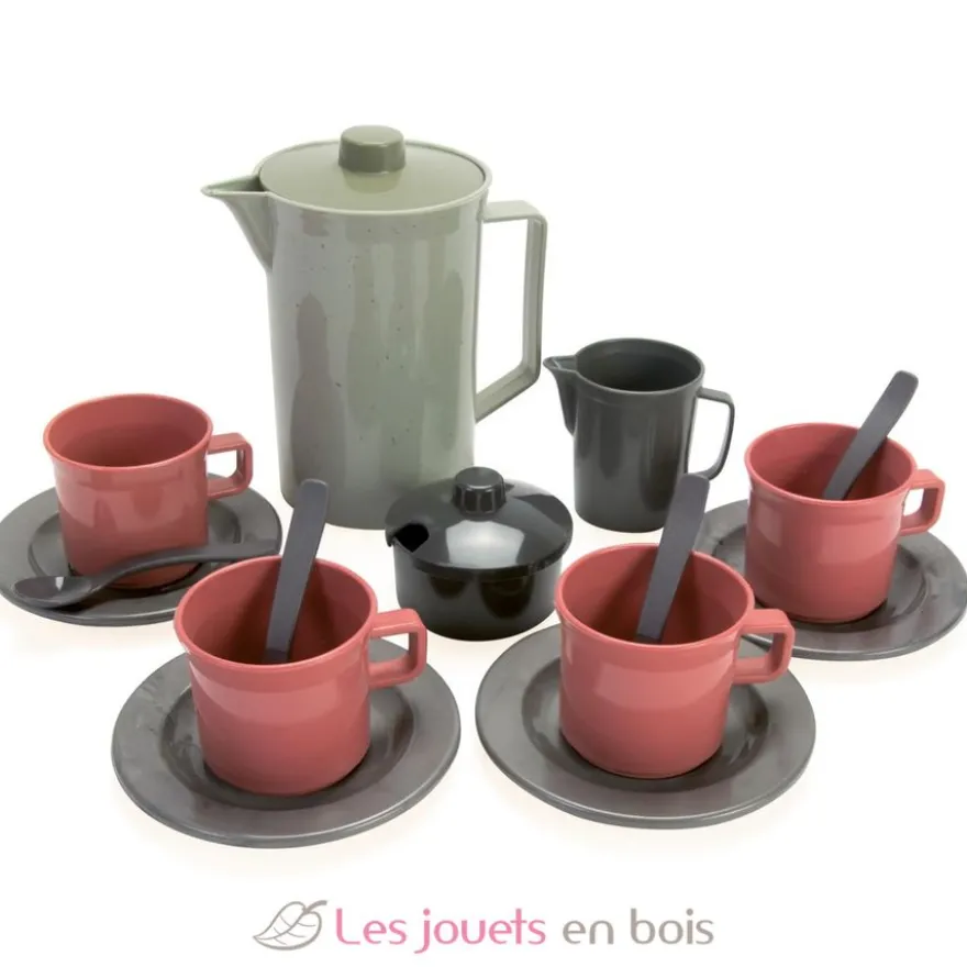 Set de café en filet 17 pcs - Dantoy