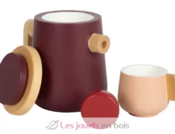 Set de café et de thé Tasty bordeaux Small Foot Compagny