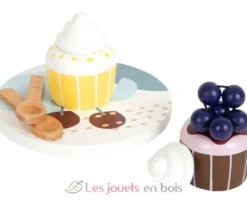 Set de café et de thé Tasty bordeaux Small Foot Compagny