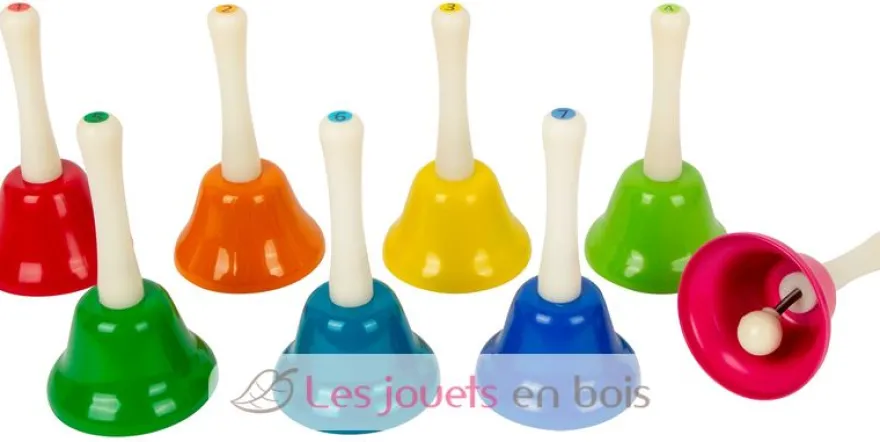 Set de cloches à main multicolores Small Foot Compagny
