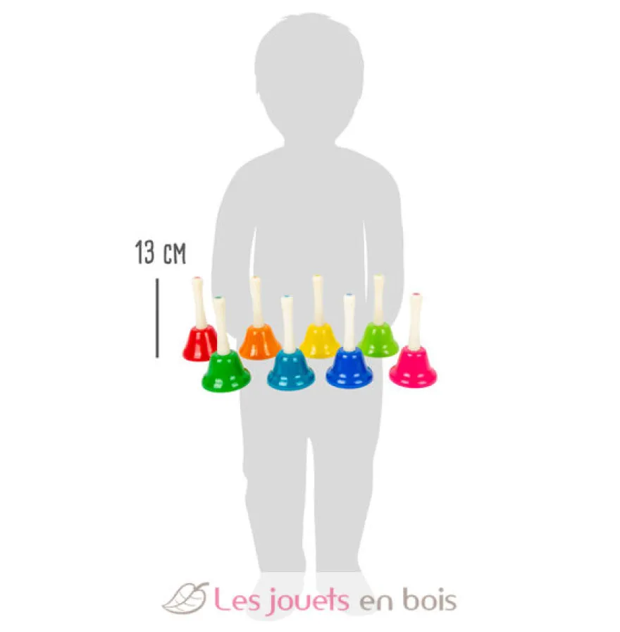 Set de cloches à main multicolores Small Foot Compagny
