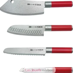 Set de couteaux en bois avec bloc de rangement - Tanner
