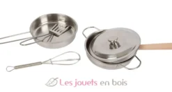Set de cuisine avec tablier bleu - Small Foot Compagny