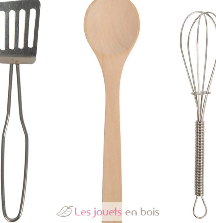 Set de cuisine avec tablier bleu - Small Foot Compagny