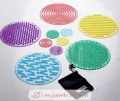 Set de 10 disques sensoriels texturés - TickiT
