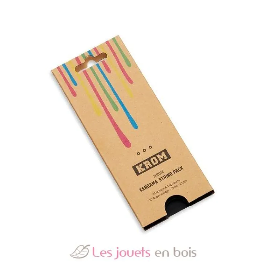 Set de ficelles Krom Kendama Neon - KROM Kendama