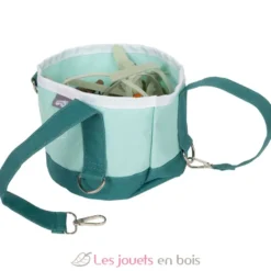 Set de fourrage pour chevaux avec sac bleu - Small foot