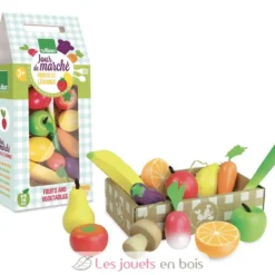 Set de Fruits et Légumes Jour de Marché - Vilac