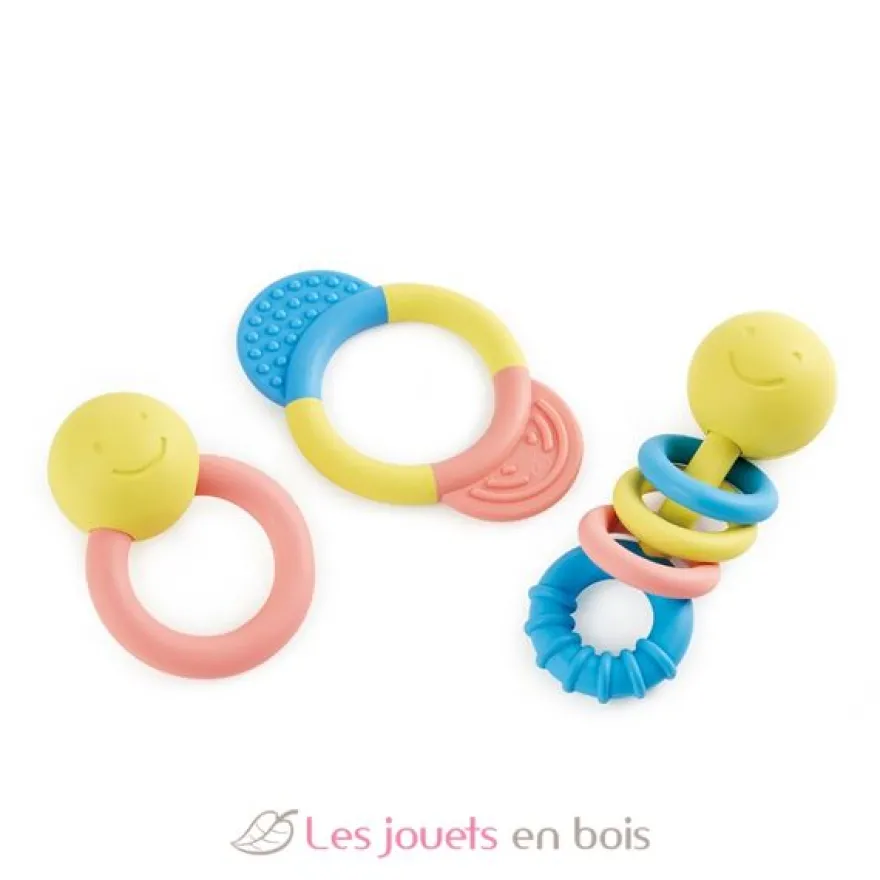Set de hochets et anneaux de dentition - Hape Toys