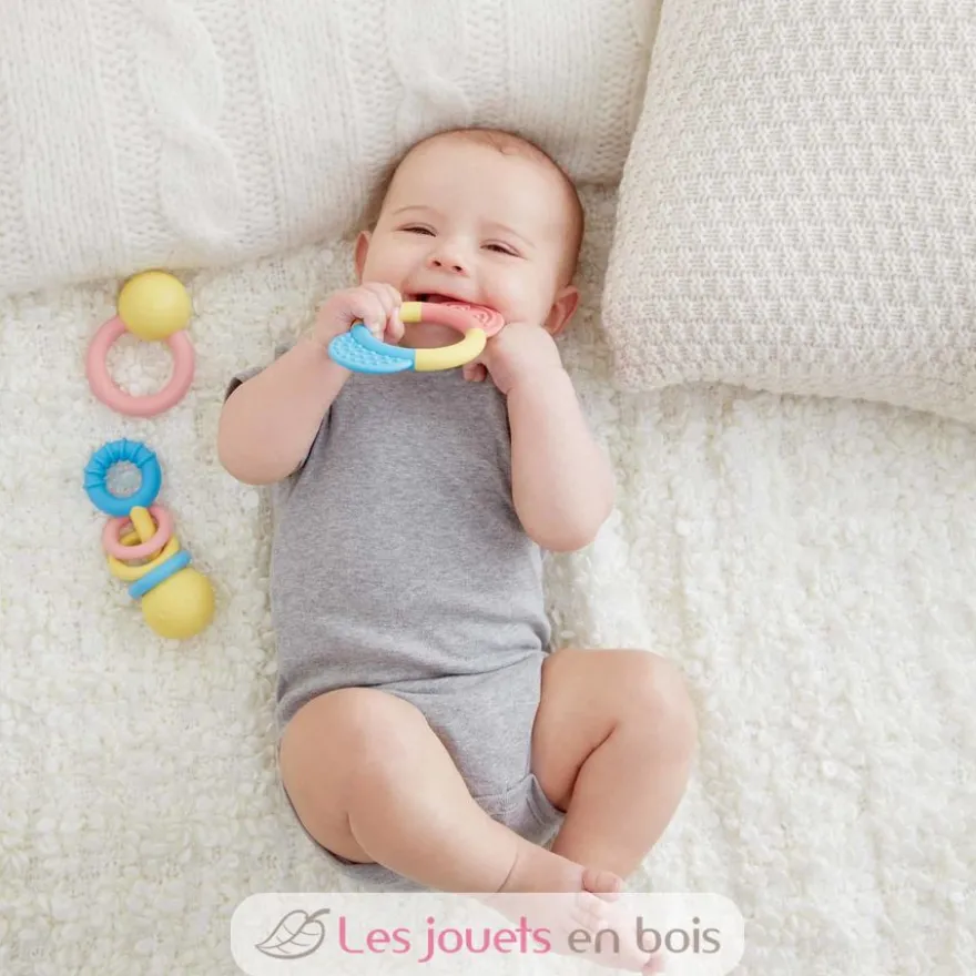 Set de hochets et anneaux de dentition - Hape Toys
