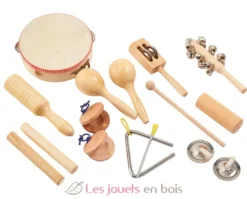 Set de 10 instruments de percussion - TickiT