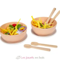 Set de jeu avec des pâtes - Bois et feutrine - Small Foot