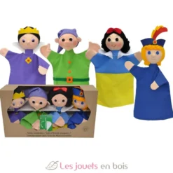 Set de 4 Marionnettes Blanche Neige - Mú