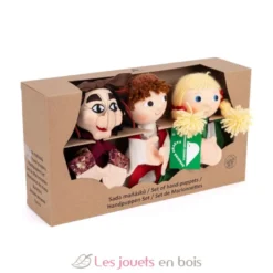 Set de 3 Marionnettes Hansel et Gretel - Mú