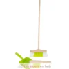 Set de nettoyage avec balai vert Small Foot Compagny