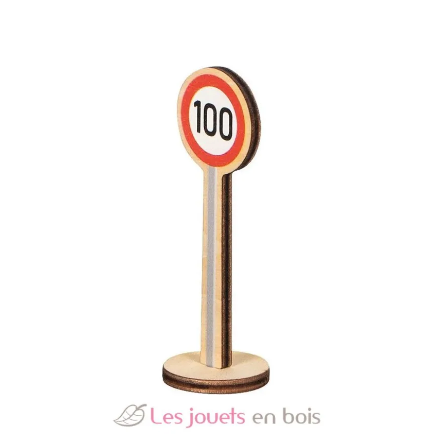 Set de 40 panneaux de signalisation - Goki