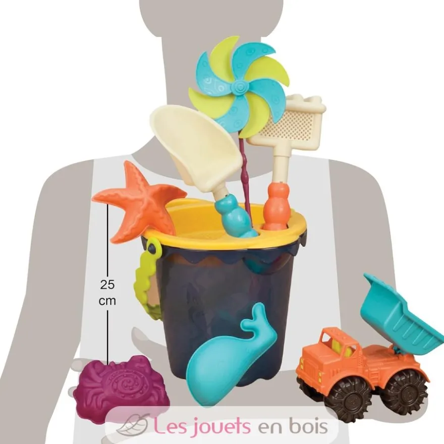 Set de plage bleu - B.Toys