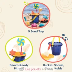 Set de plage bleu - B.Toys
