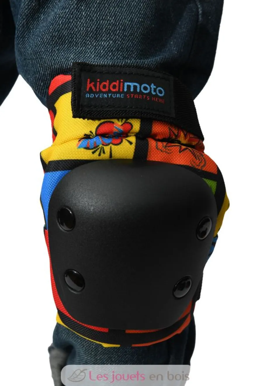 Set de protections enfant Comic S - Kiddimoto