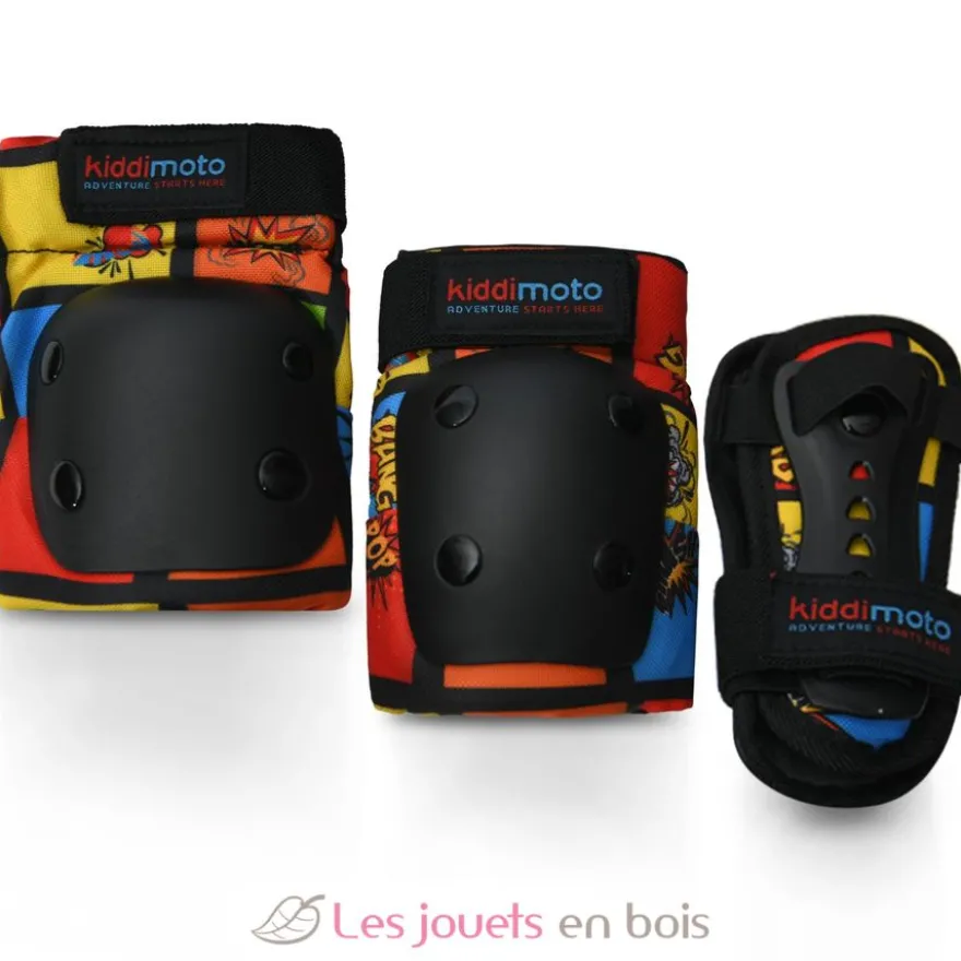 Set de protections enfant Comic M - Kiddimoto