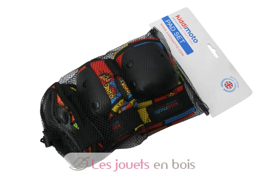 Set de protections enfant Comic M - Kiddimoto