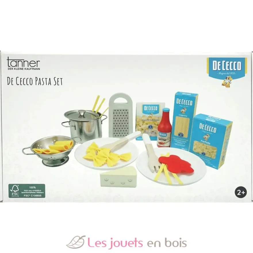 Set de pâtes De Cecco - Bois et métal - Tanner