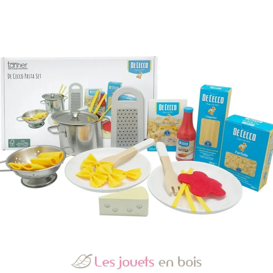 Set de pâtes De Cecco - Bois et métal - Tanner