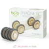 Set de 4 roues en bois magnétiques Tegu - Tegu