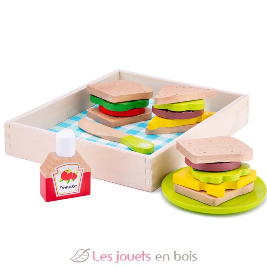 Set de Sandwich à préparer - New Classic Toys