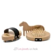 Set de soins pour chevaux en bois - ByAstrup