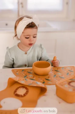 Set de table en silicone Chewy l'éléphant - Sassi Junior