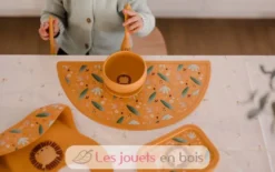 Set de table en silicone Chompy le lion - Sassi Junior