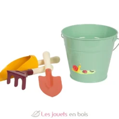 Set d'outils avec seau Tiny Garden - Small Foot company