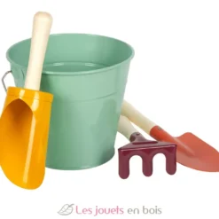 Set d'outils avec seau Tiny Garden - Small Foot company