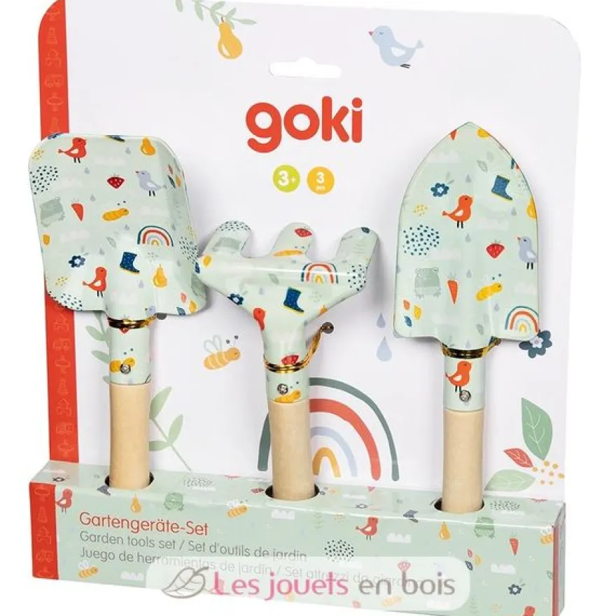 Set d'outils de jardin Printemps - Goki