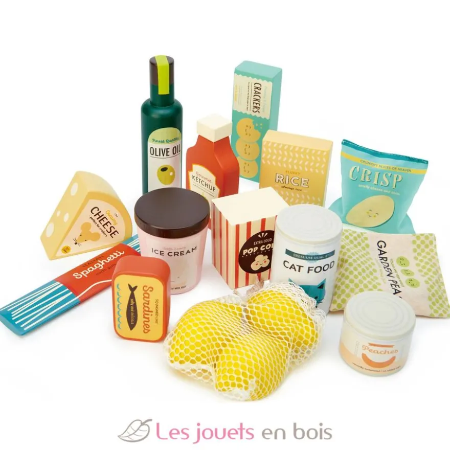 Set d'épicerie de supermarché - Tender Leaf Toys