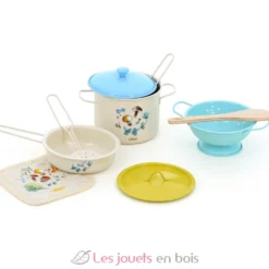 Set d'ustensiles de cuisine en bois et métal - Vilac
