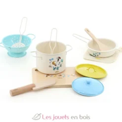 Set d'ustensiles de cuisine en bois et métal - Vilac
