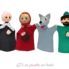 Set 4 Marionnettes Chaperon Rouge - Mú
