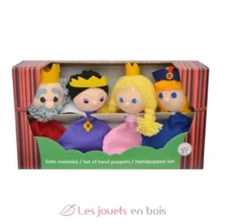 Set 4 Marionnettes Famille Royale - Mú