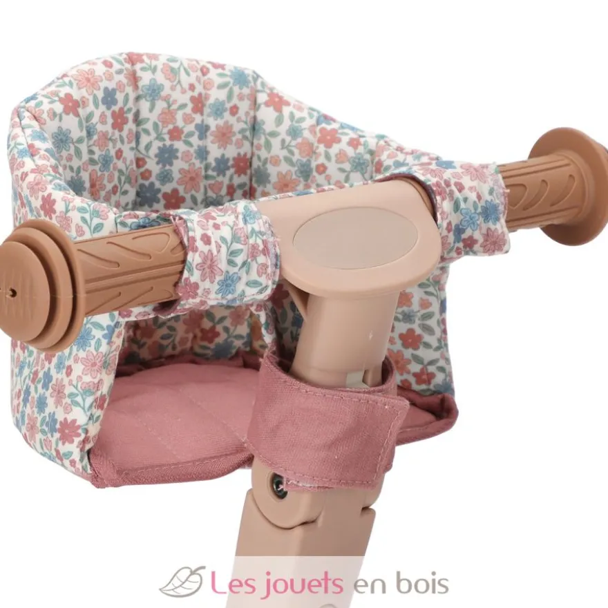 Siège vélo pour poupée rose - Little Dutch