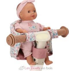 Siège vélo pour poupée rose - Little Dutch