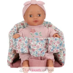Siège vélo pour poupée rose - Little Dutch