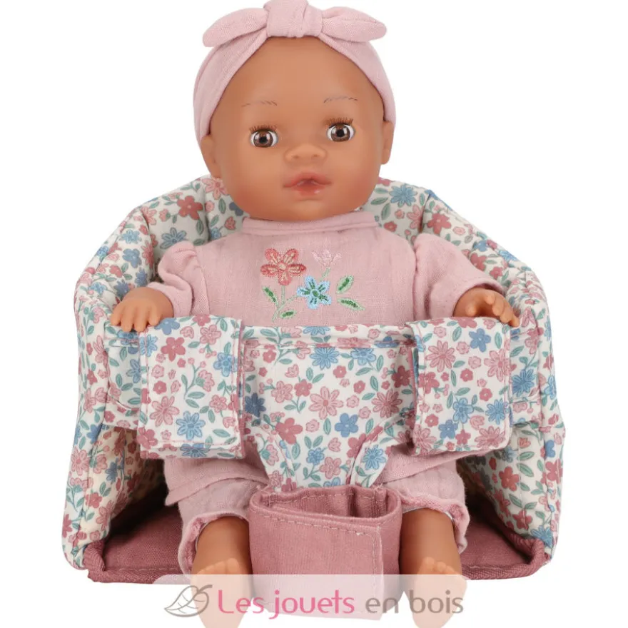 Siège vélo pour poupée rose - Little Dutch