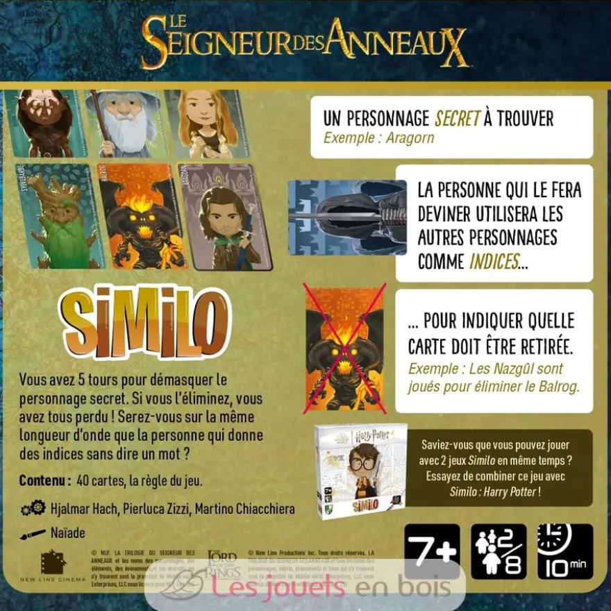 SIMILO : Le Seigneur des Anneaux - Gigamic