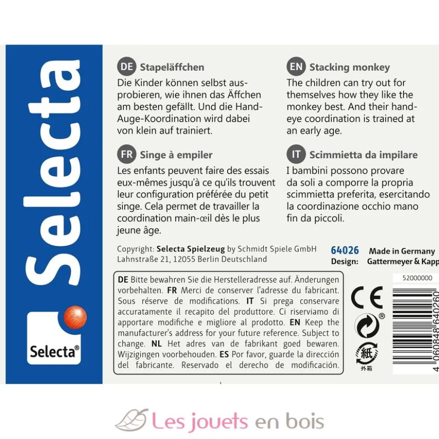 Singe à empiler - Selecta