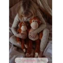 Singe en peluche lesté 1,1 kg - ByAstrup