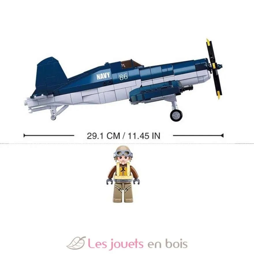 Sluban Army WWII - Avion Chasseur F4U
