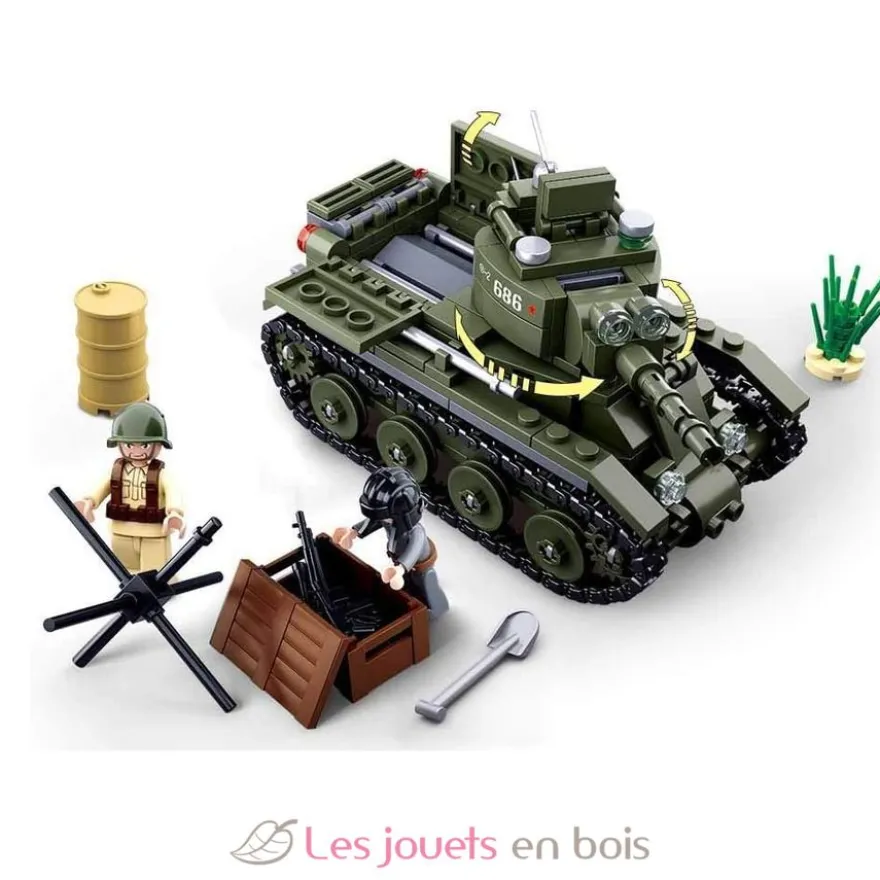 Sluban Army WWII - Char militaire allié