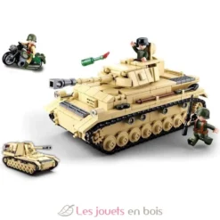 Sluban Army WWII - Grand char allemand 2 en 1